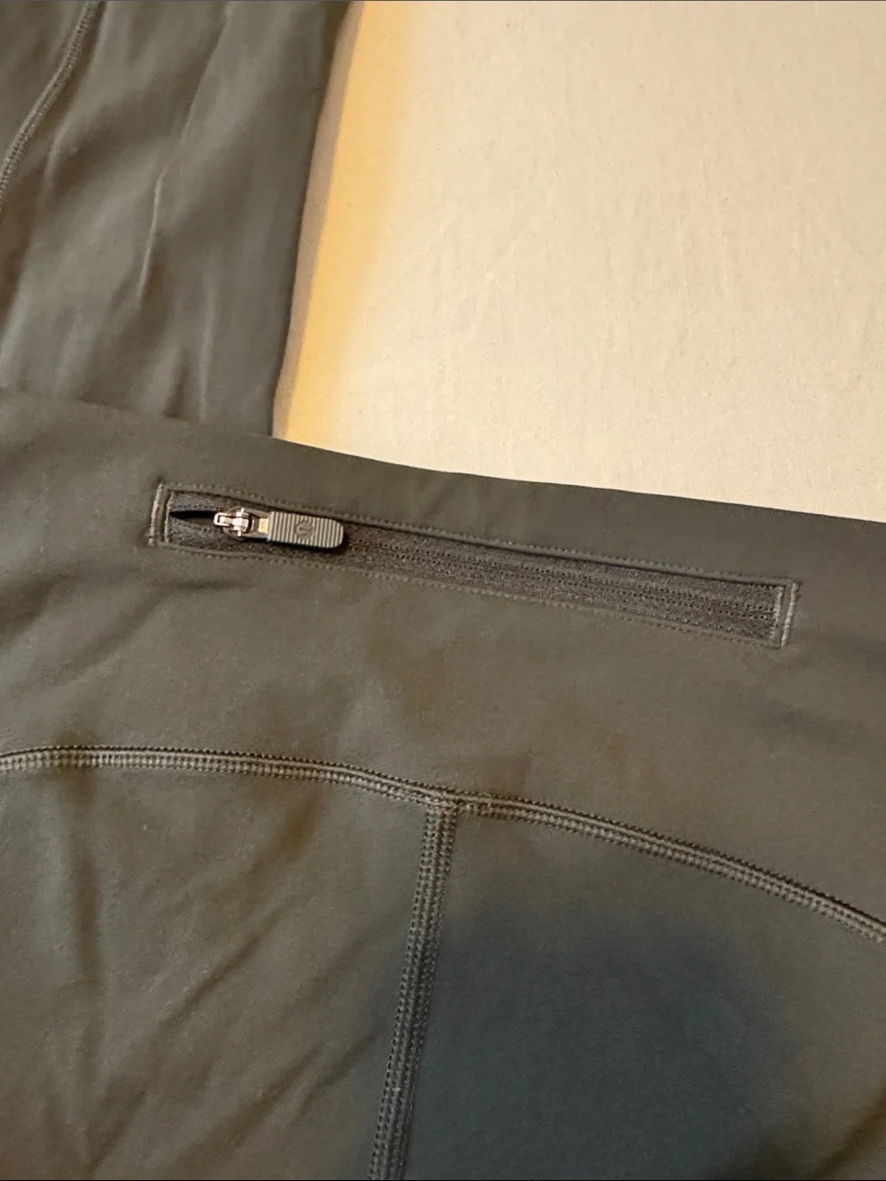 lululemon athletica Green High-Rise Leggings with Side Pocket